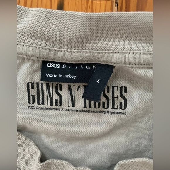 ASOS Design Guns and Roses T-shirt - Picture 3 of 5